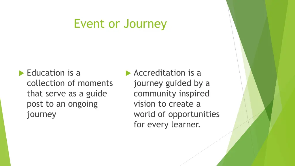 event or journey 1