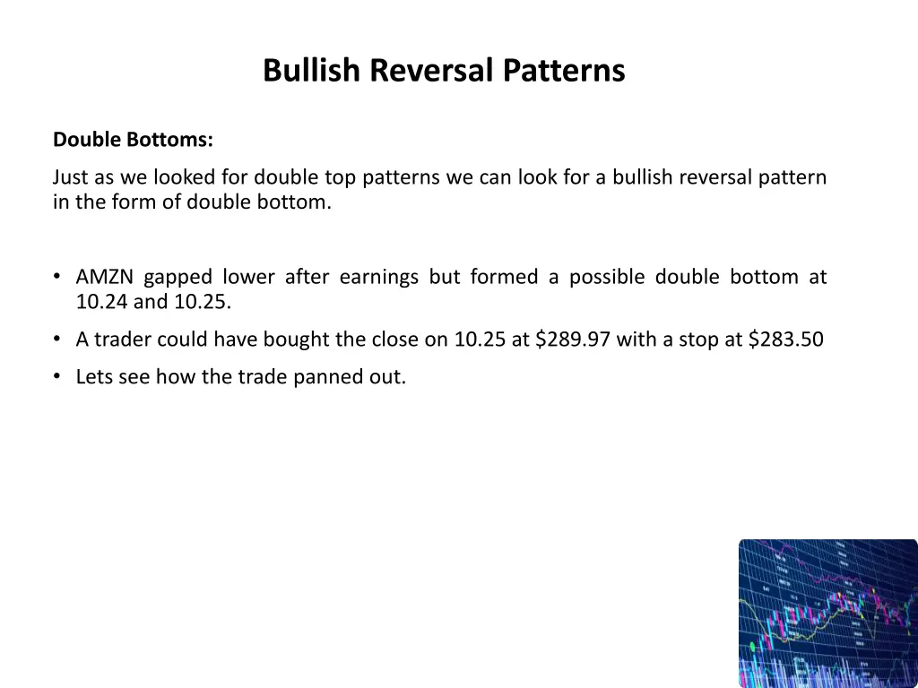 bullish reversal patterns