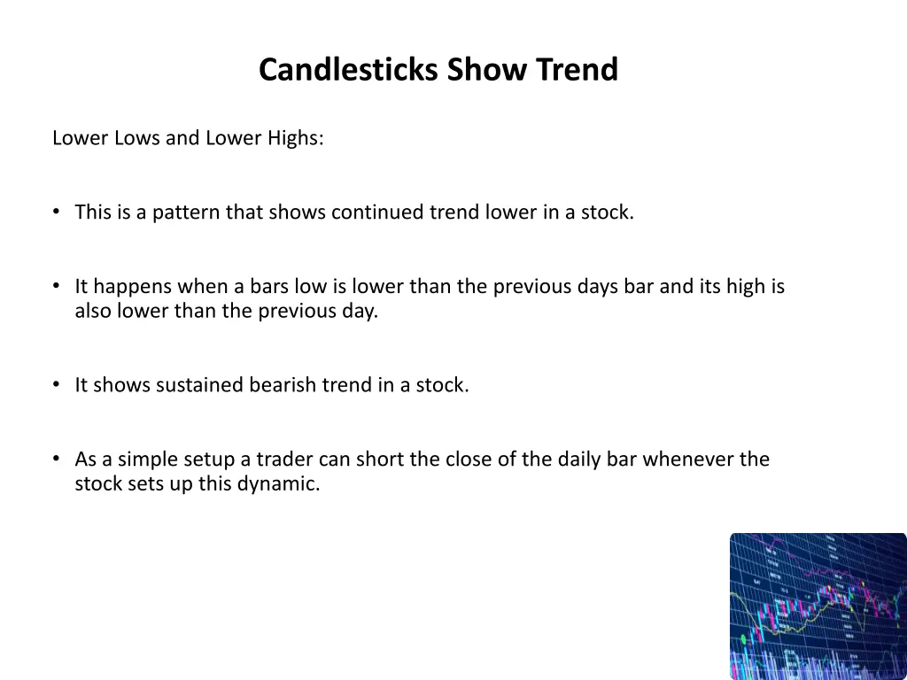 candlesticks show trend 1