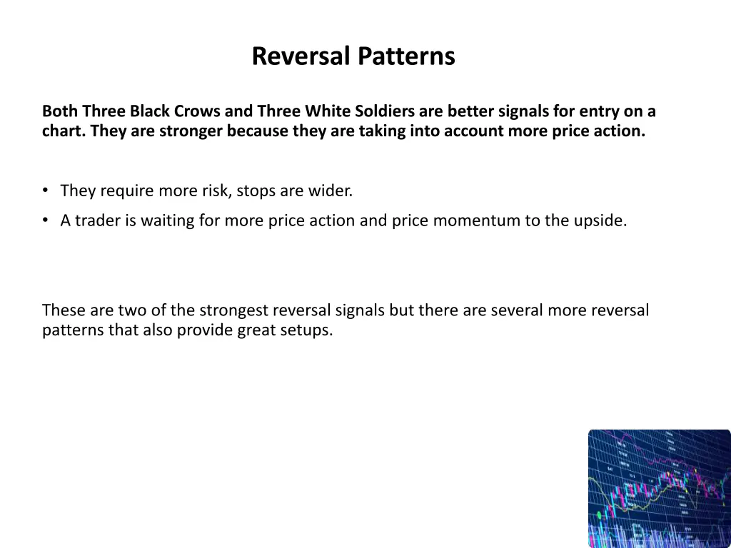 reversal patterns