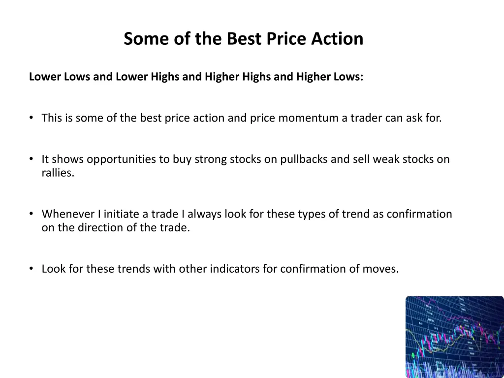 some of the best price action 1