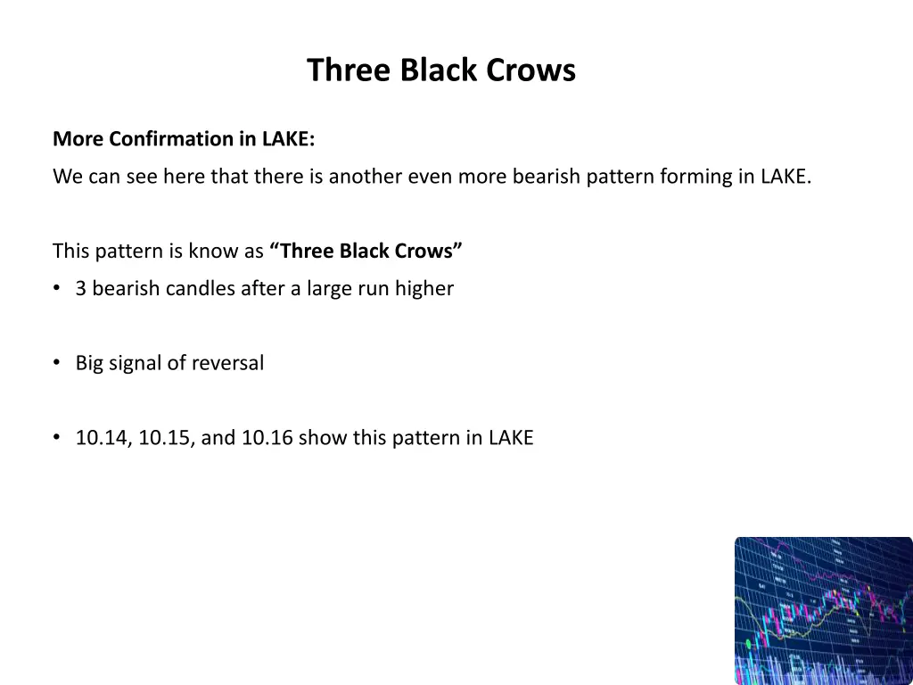 three black crows