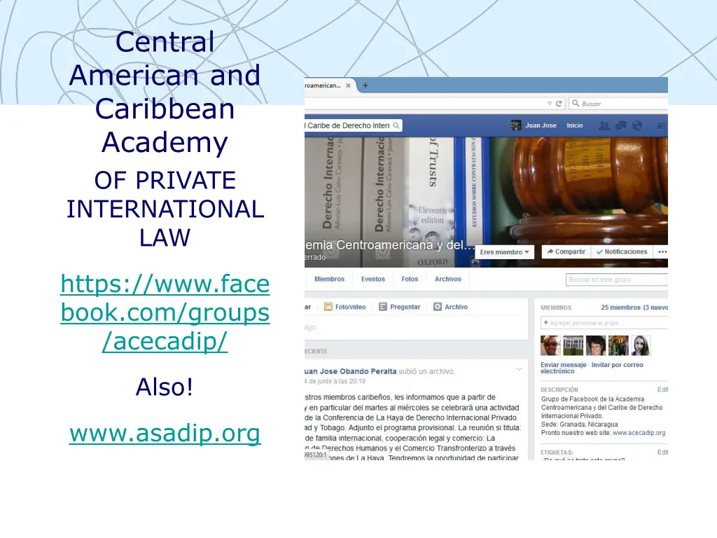 central american and caribbean academy of private