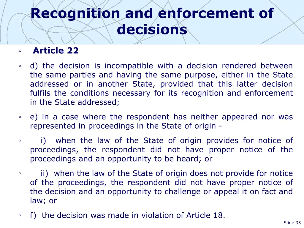 recognition and enforcement of decisions 5