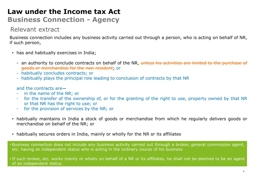 law under the income tax act business connection 1