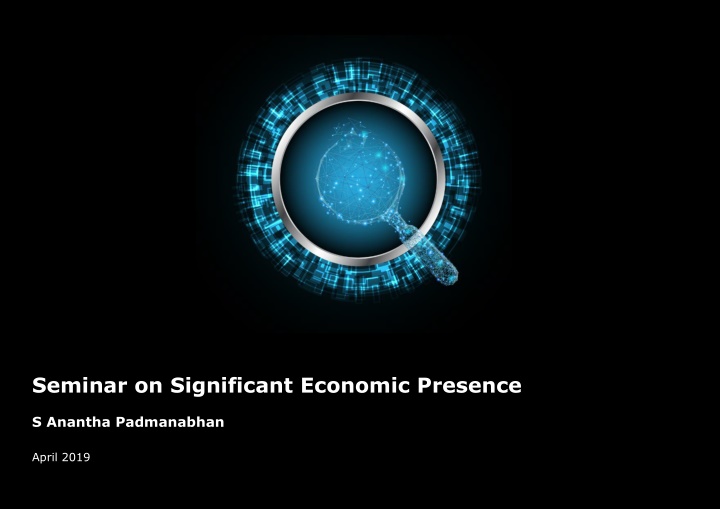 seminar on significant economic presence