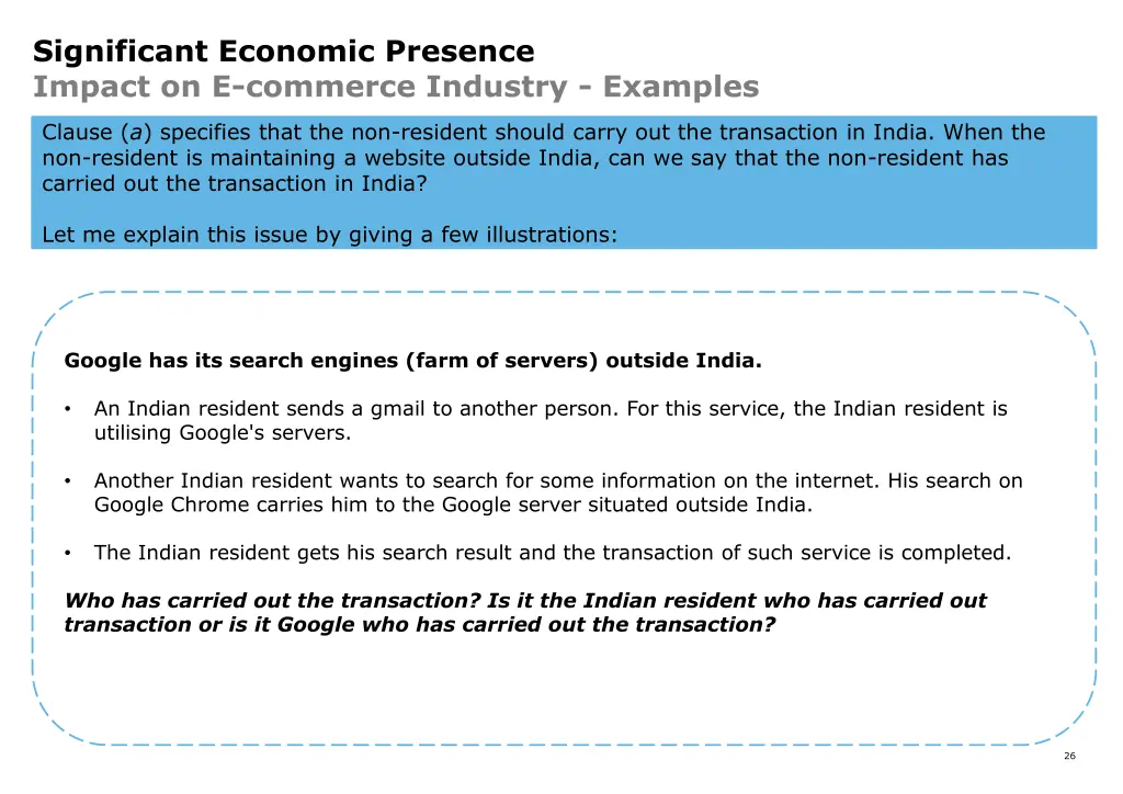 significant economic presence impact 1