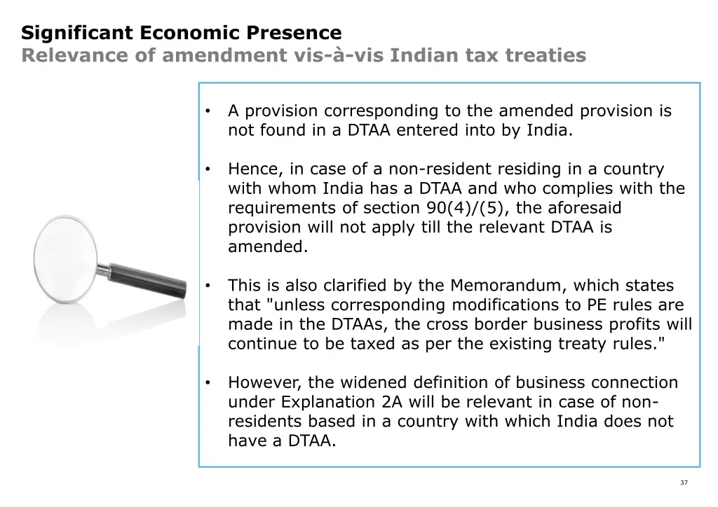 significant economic presence relevance