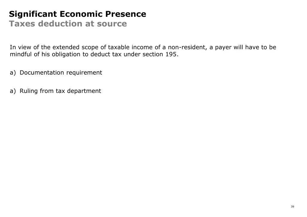 significant economic presence taxes deduction