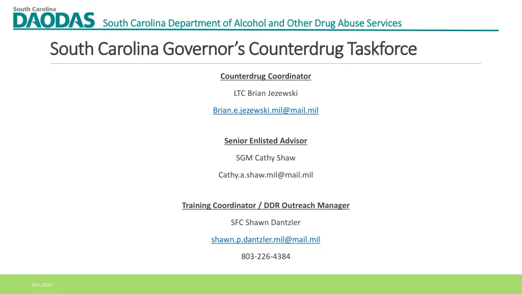 south carolina department of alcohol and other 9