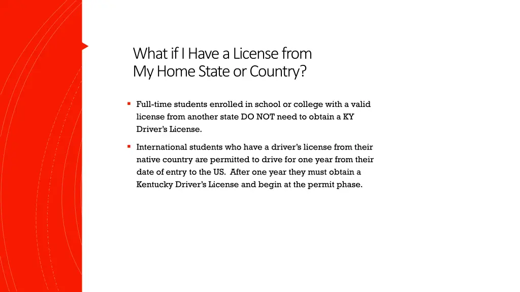 what if i have a license from my home state