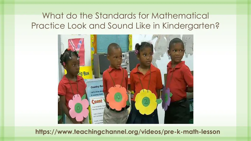 what do the standards for mathematical practice