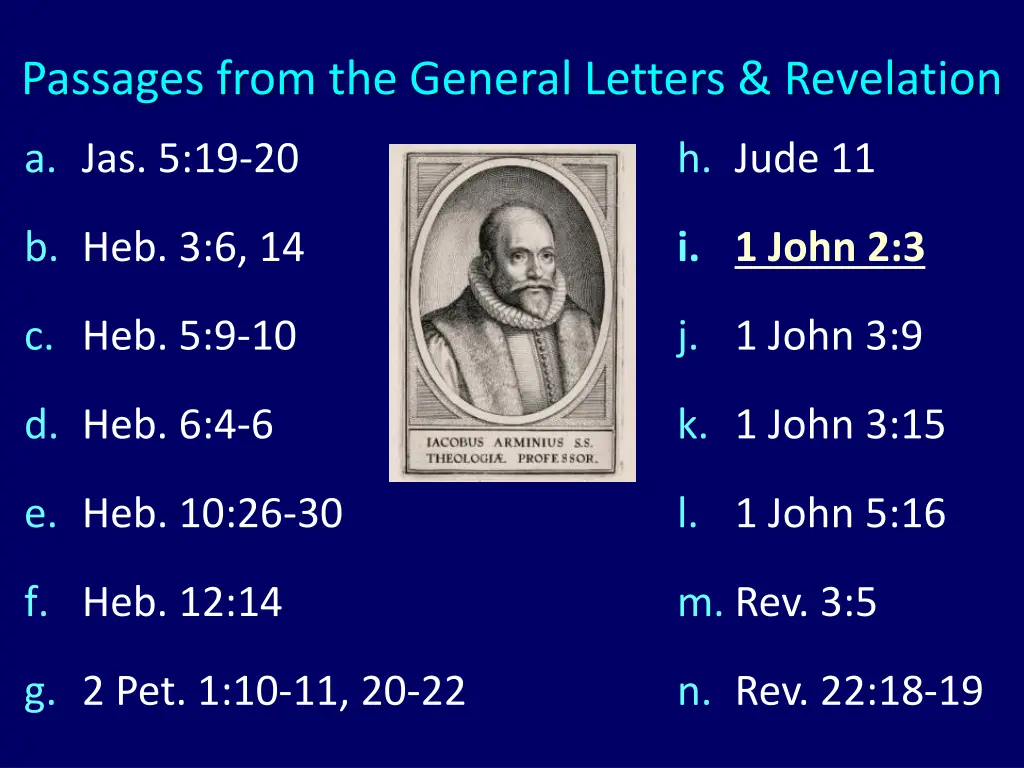 passages from the general letters revelation 1