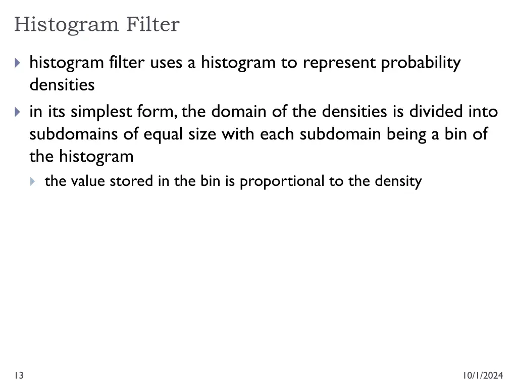 histogram filter 1