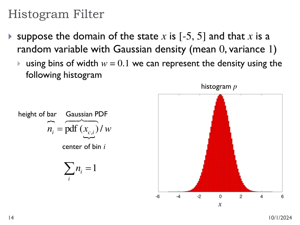 histogram filter 2