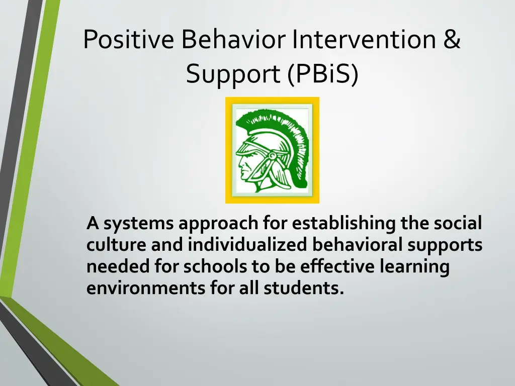 positive behavior intervention support pbis