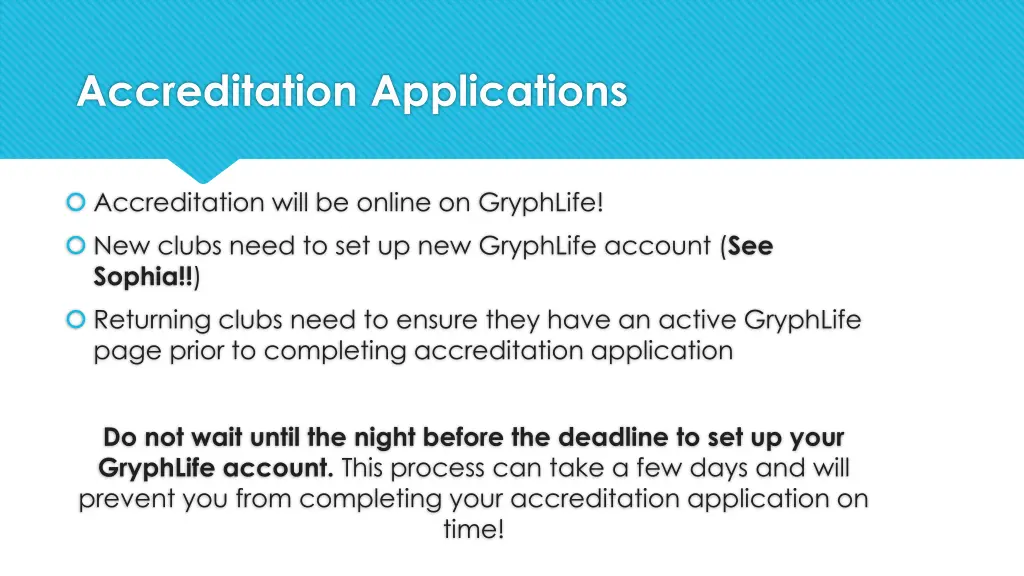 accreditation applications 1