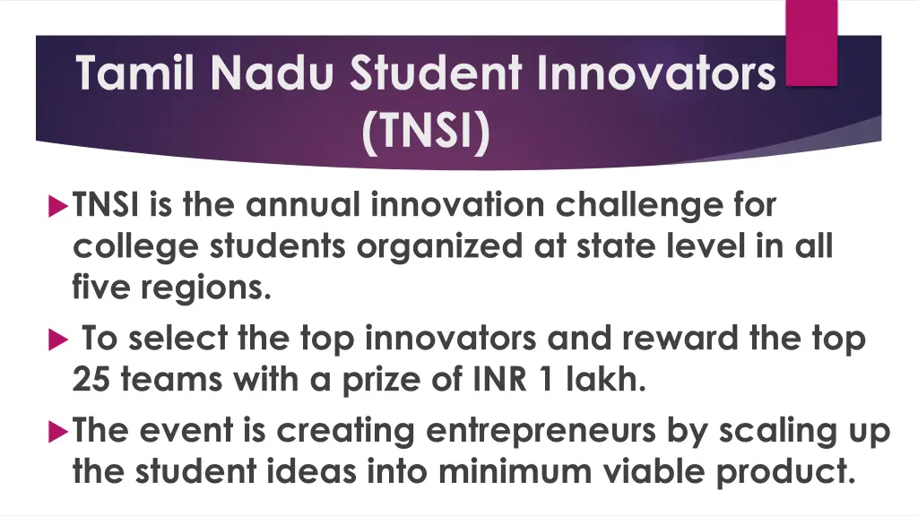 tamil nadu student innovators tnsi