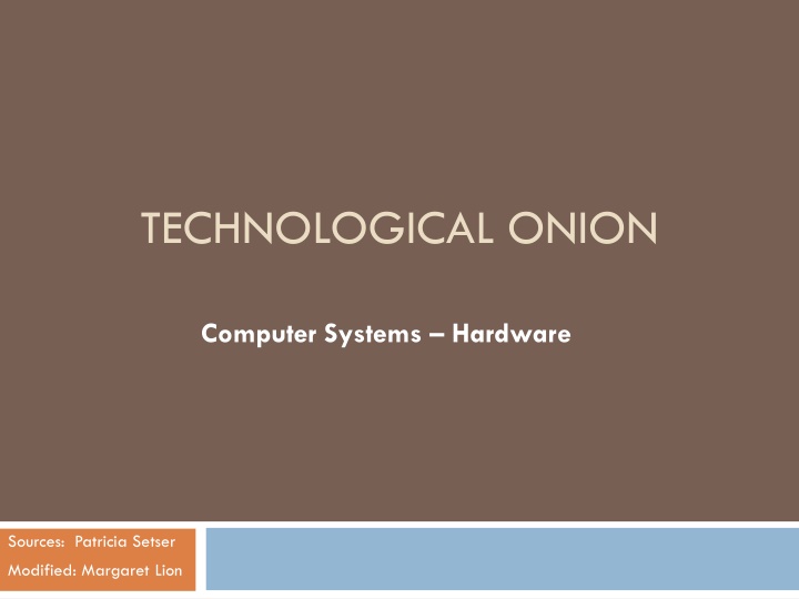 technological onion