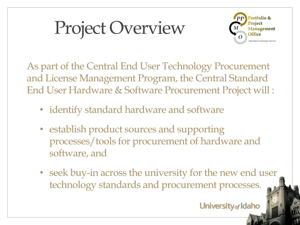 project overview