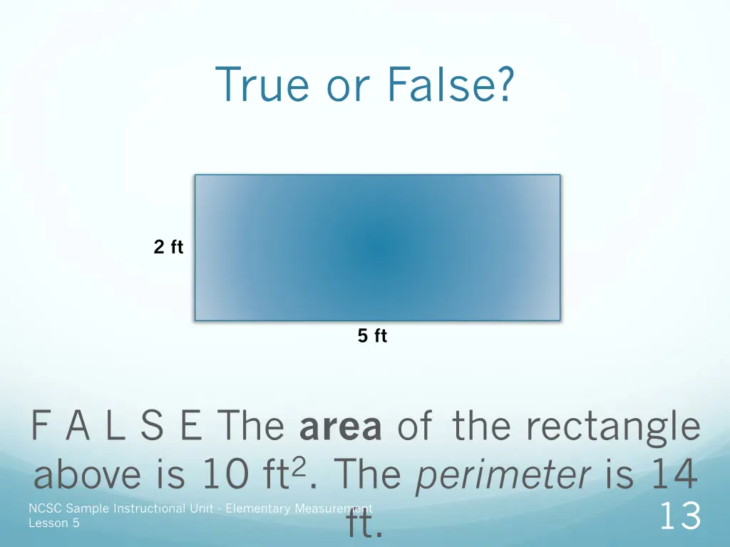 true or false 11