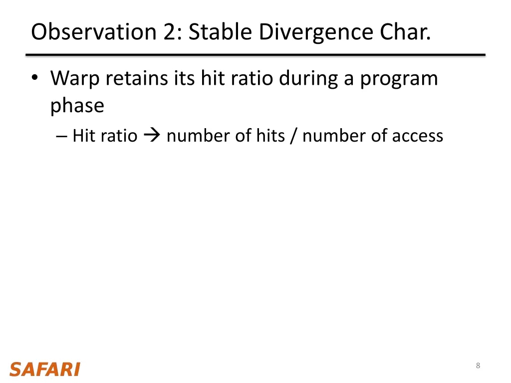 observation 2 stable divergence char