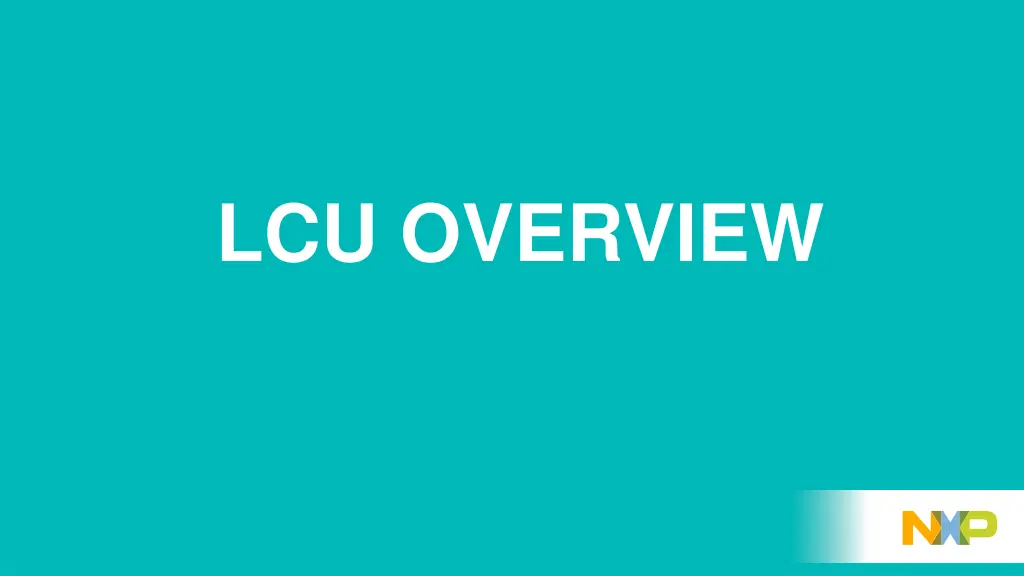 lcu overview