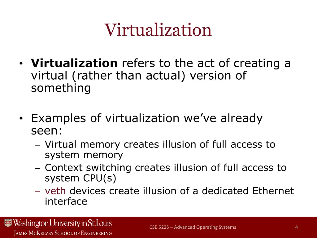 virtualization