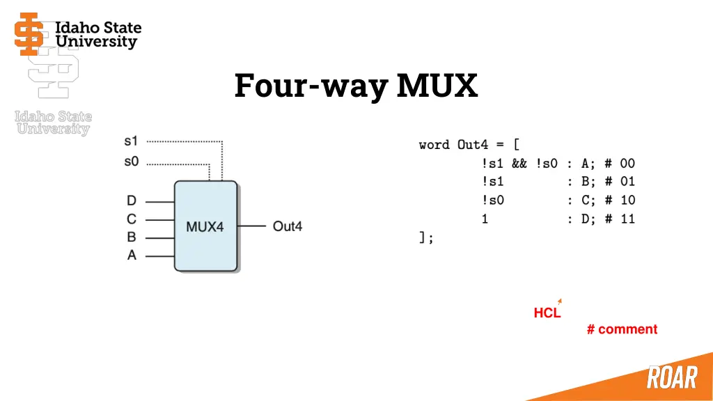 four way mux