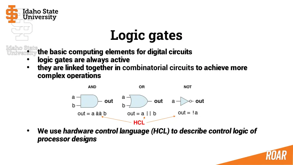 logic gates