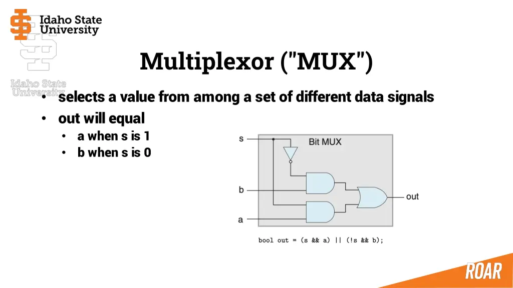 multiplexor mux