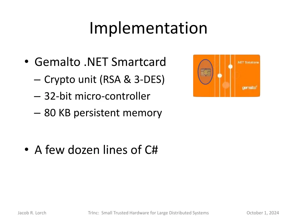 implementation