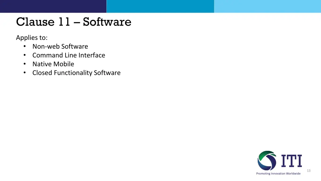 clause 11 software