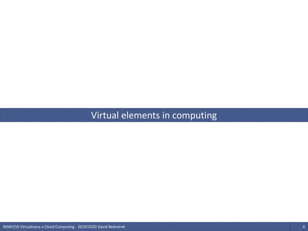 virtual elements in computing