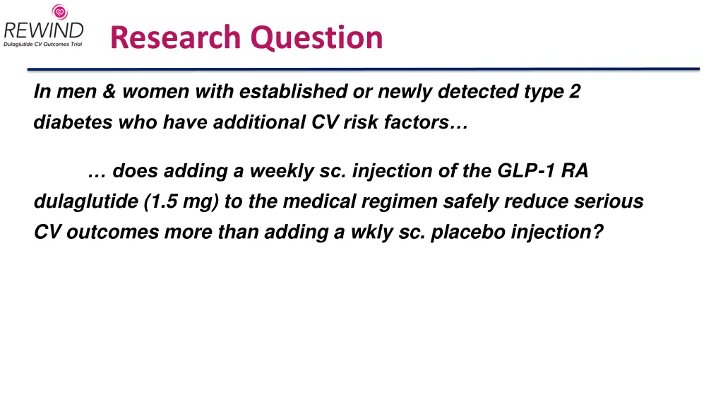 research question