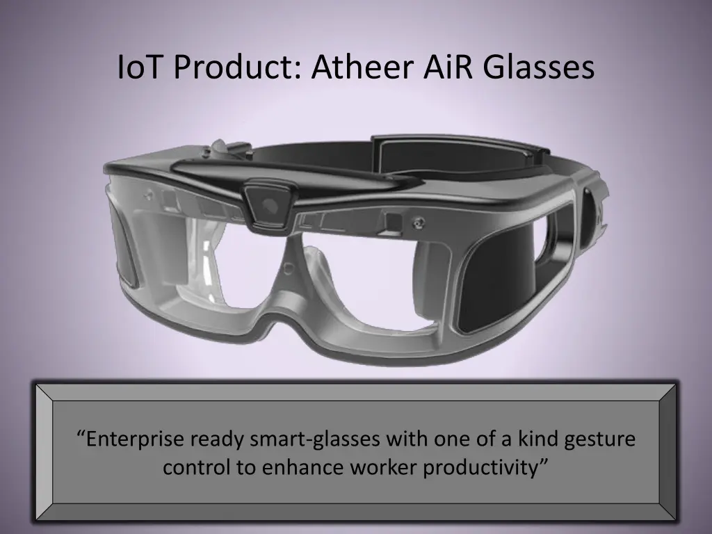 iot product atheer air glasses