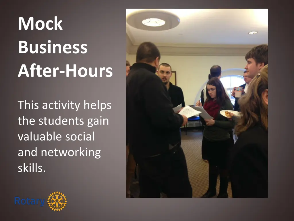 mock business after hours