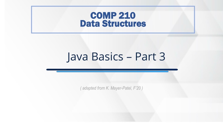 comp 210 comp 210 data structures data structures