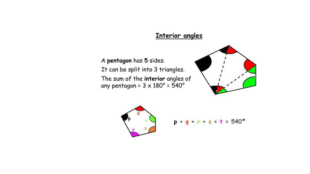 interior angles 1