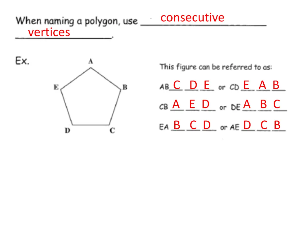 consecutive