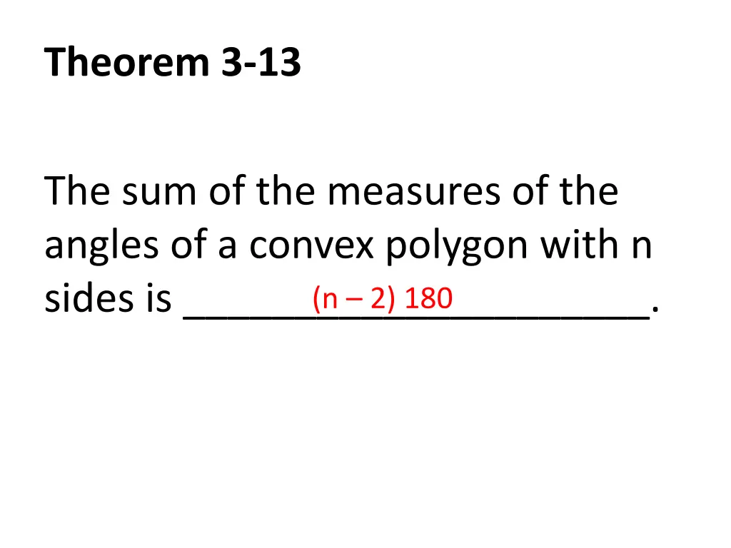 theorem 3 13