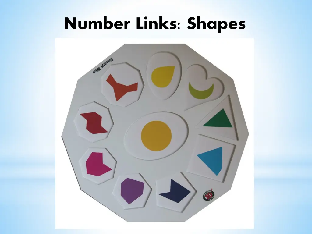 number links shapes