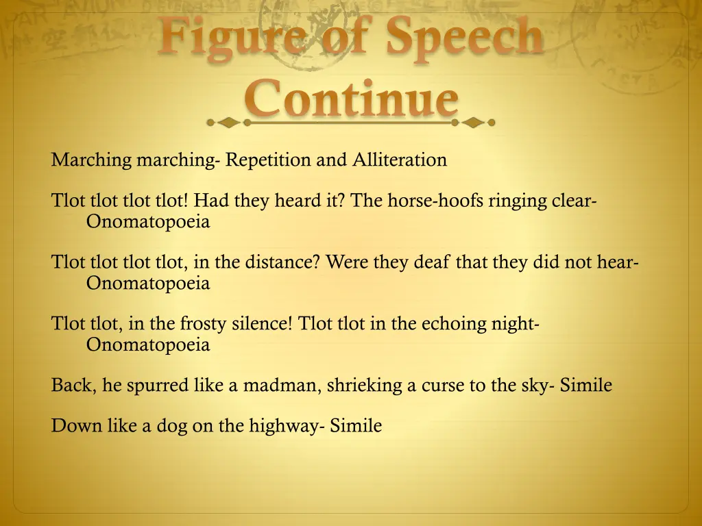 figure of speech continue