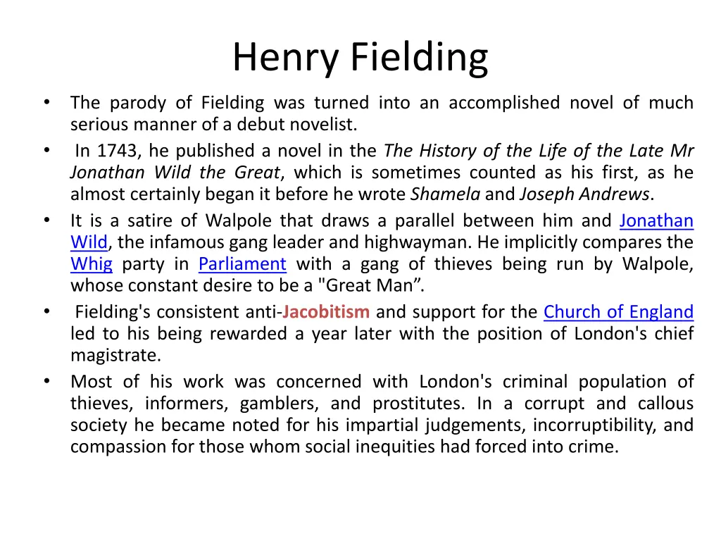 henry fielding 1