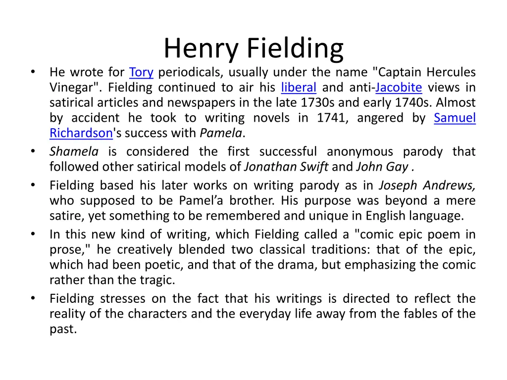 henry fielding 2