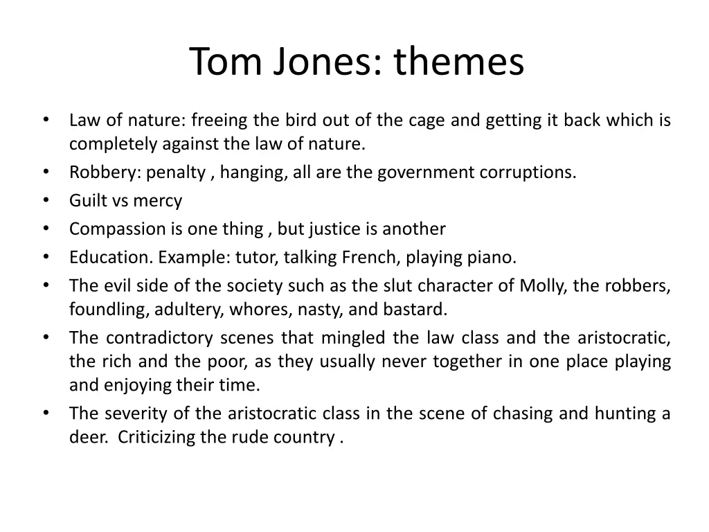 tom jones themes