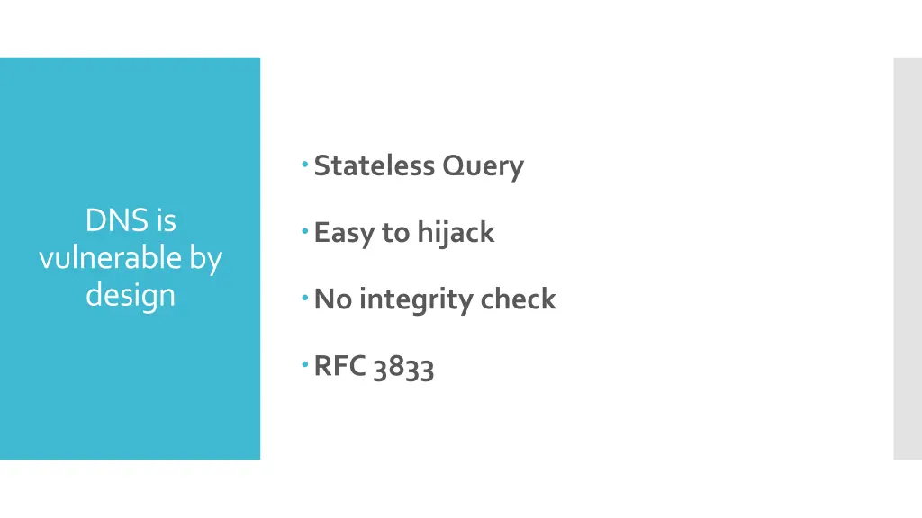 stateless query