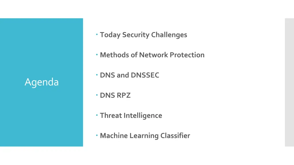 today security challenges