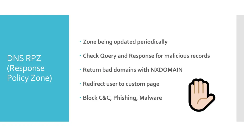 zone being updated periodically