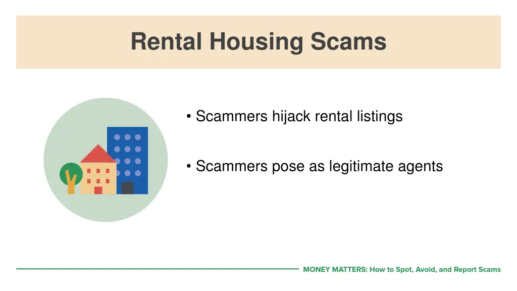 rental housing scams